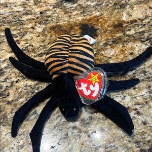 Ty 1996 Rare Spinner Spider Plush Toy